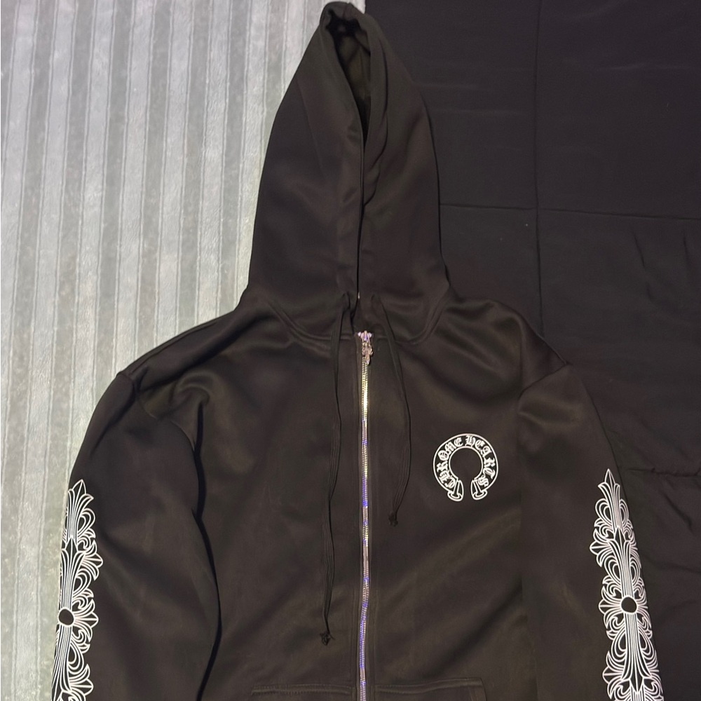 Black Chrome Hearts jacket size m